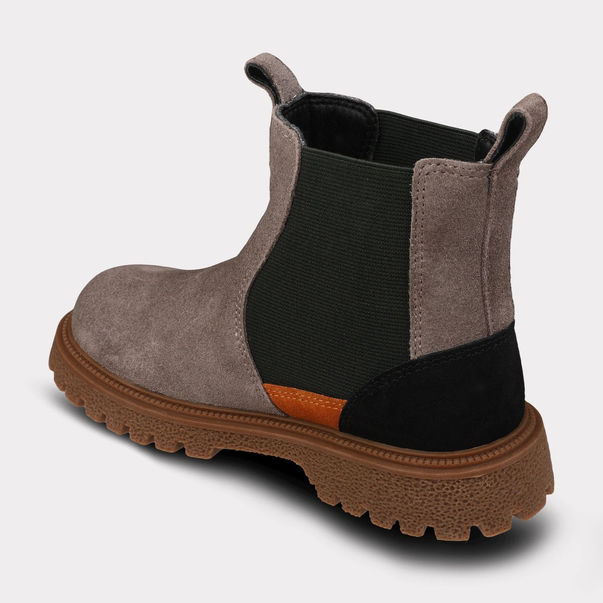  Mykos Marcus Youth Pull-on Chelsea Boot - Smoke/Dark Green - Bonton