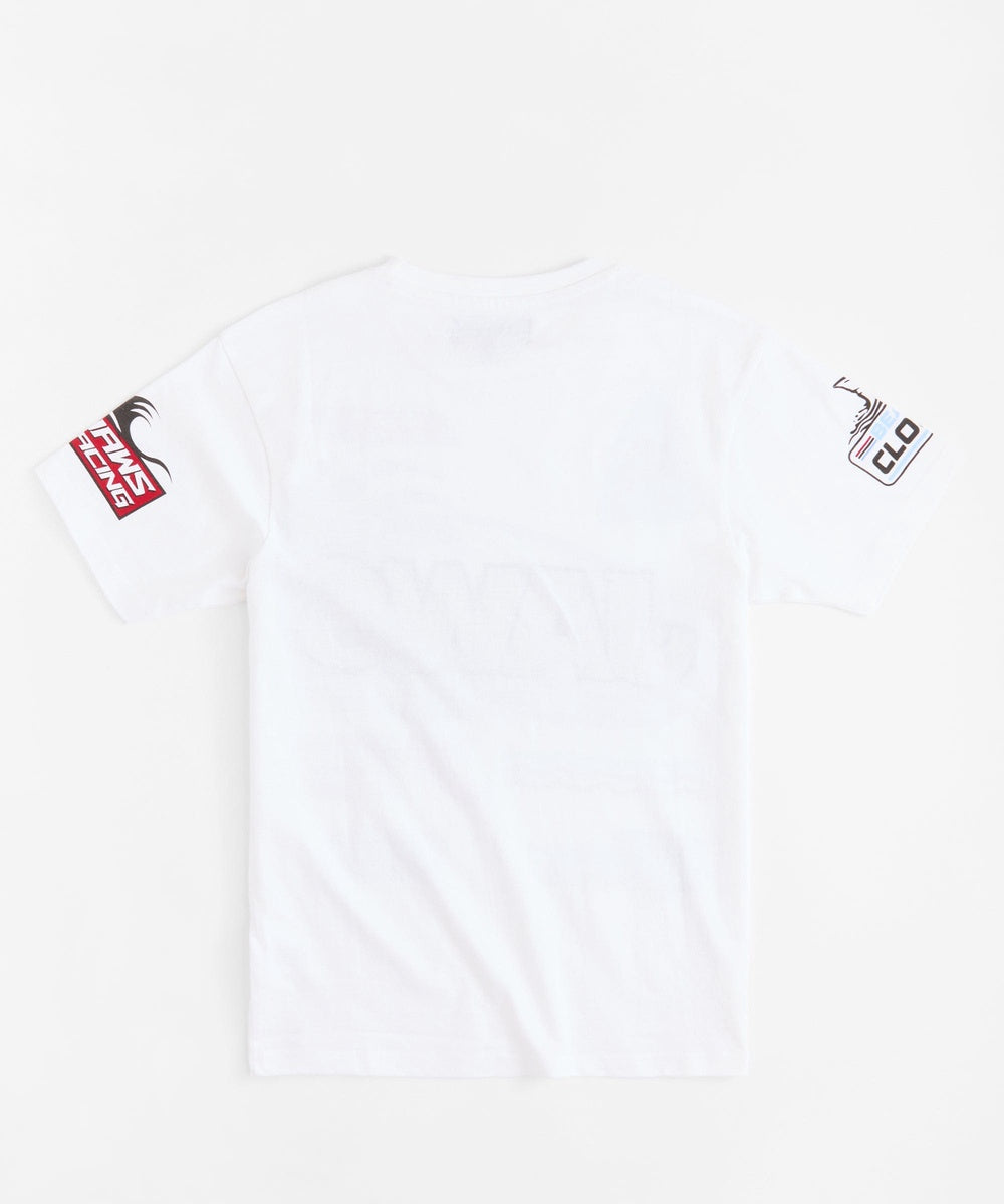  Reason Clothing Jaws Racing Short Sleeve Tee - Cream - CREAM - Bonton