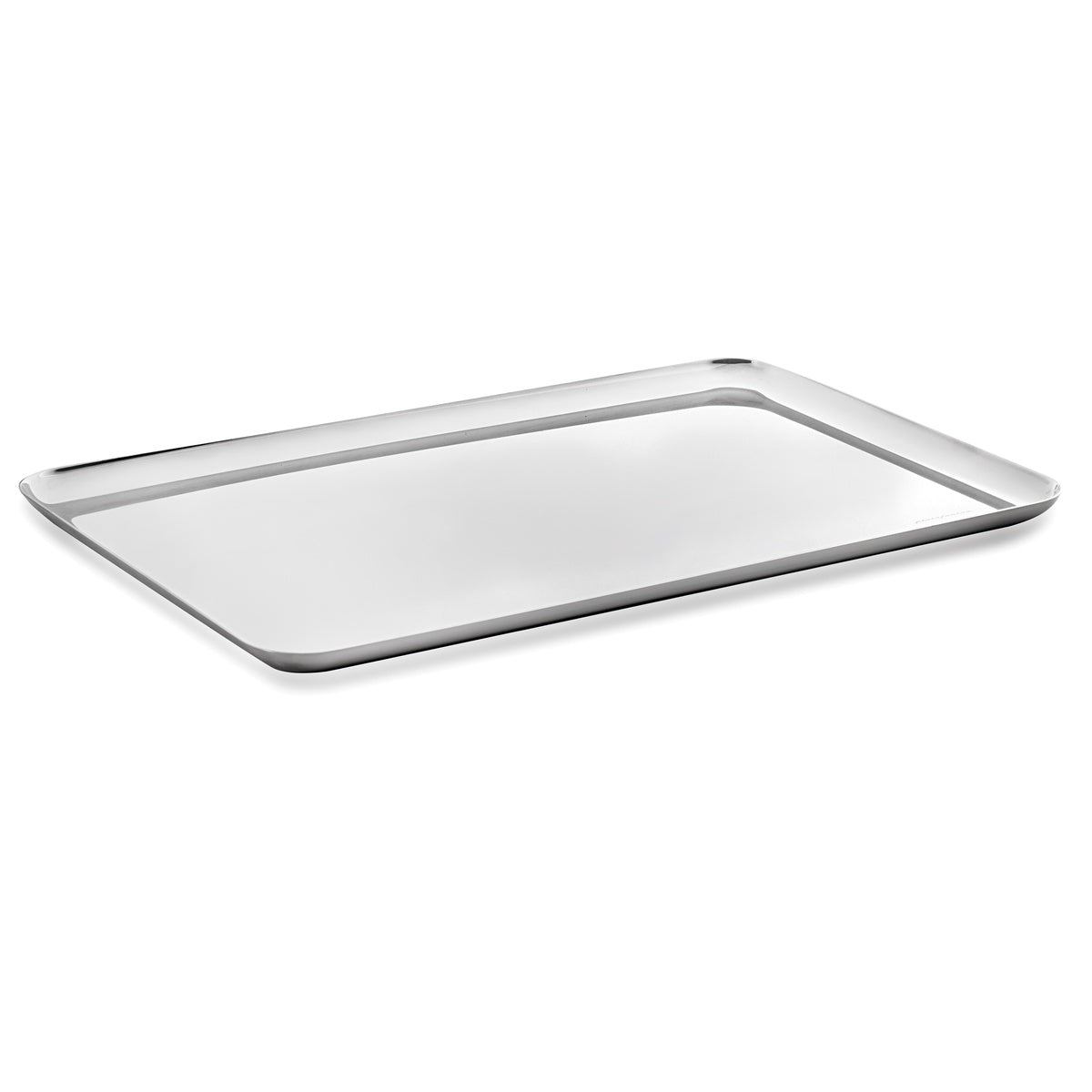  Mepra Stile by Pininarina Rectangular Tray - Silver - Bonton