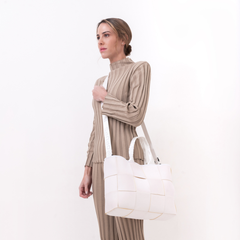 Pouch + Icon Tote - White