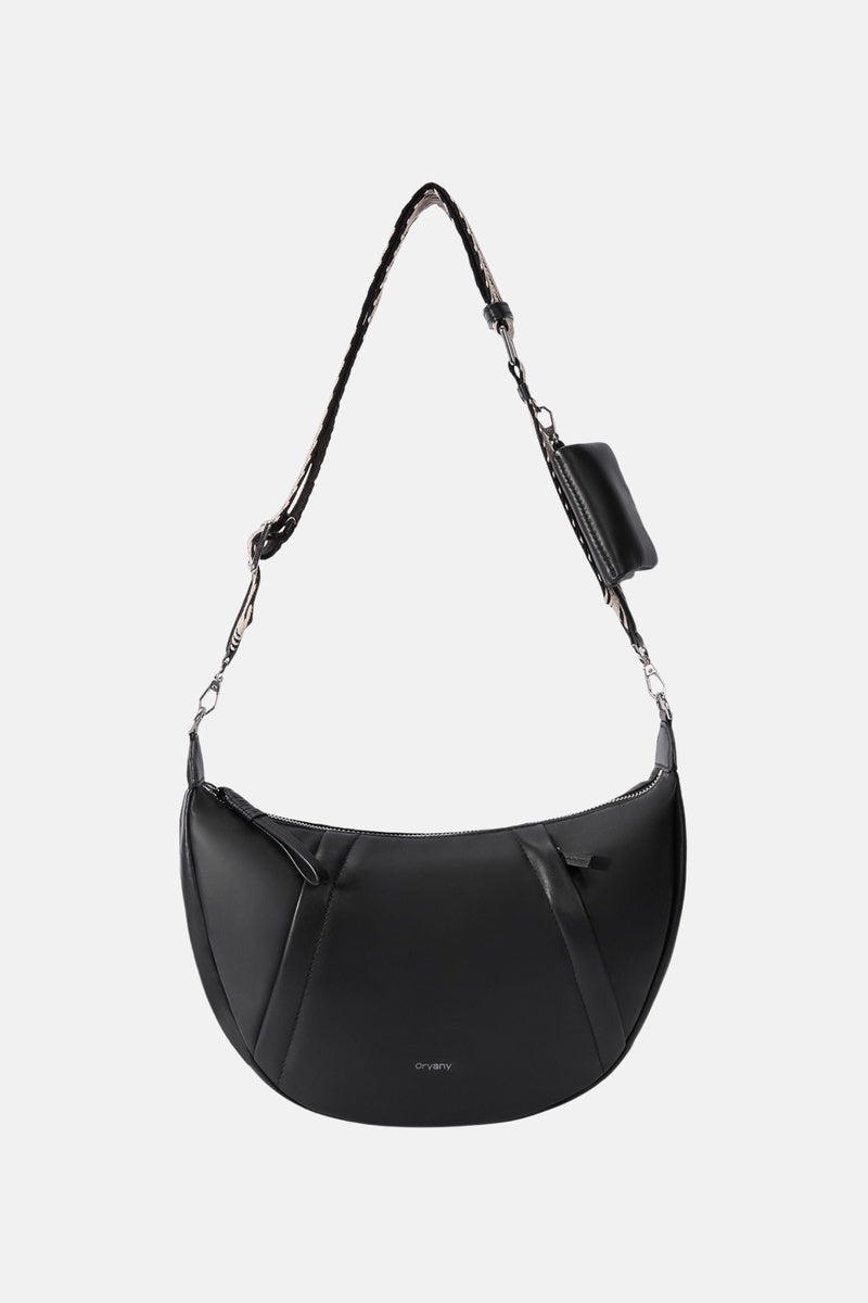  Oryany Oryany - Banana Leather M Crossbody Handbags - BLACK / One Size - Default Title - Bonton