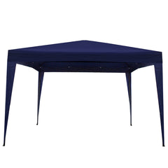 10' X 10' Navy Blue Pop-Up Outdoor Canopy Gazebo