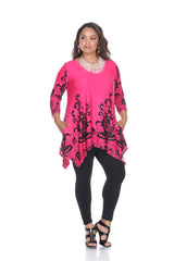 Plus Size Yanette Tunic Top