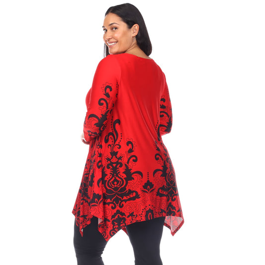 Plus Size Yanette Tunic Top