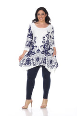 Plus Size Yanette Tunic Top