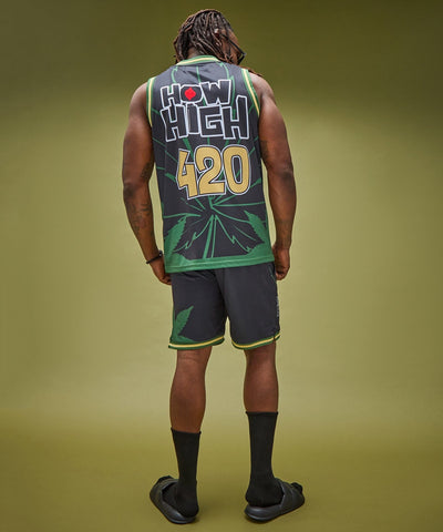 How High Basketball Short - Black
