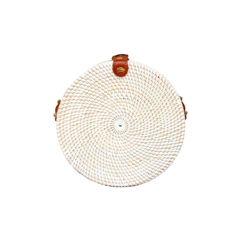 Ata Bali - Small Crossbody - White / One Size