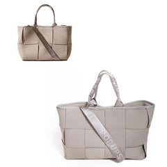 Icon Tote + Mini Icon Tote - Taupe