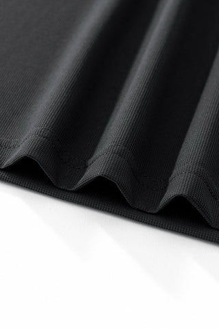 Stride Contrast Collar Polo BLACK