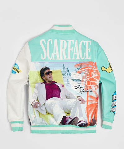 Scarface Retro Varsity Jacket - Multi