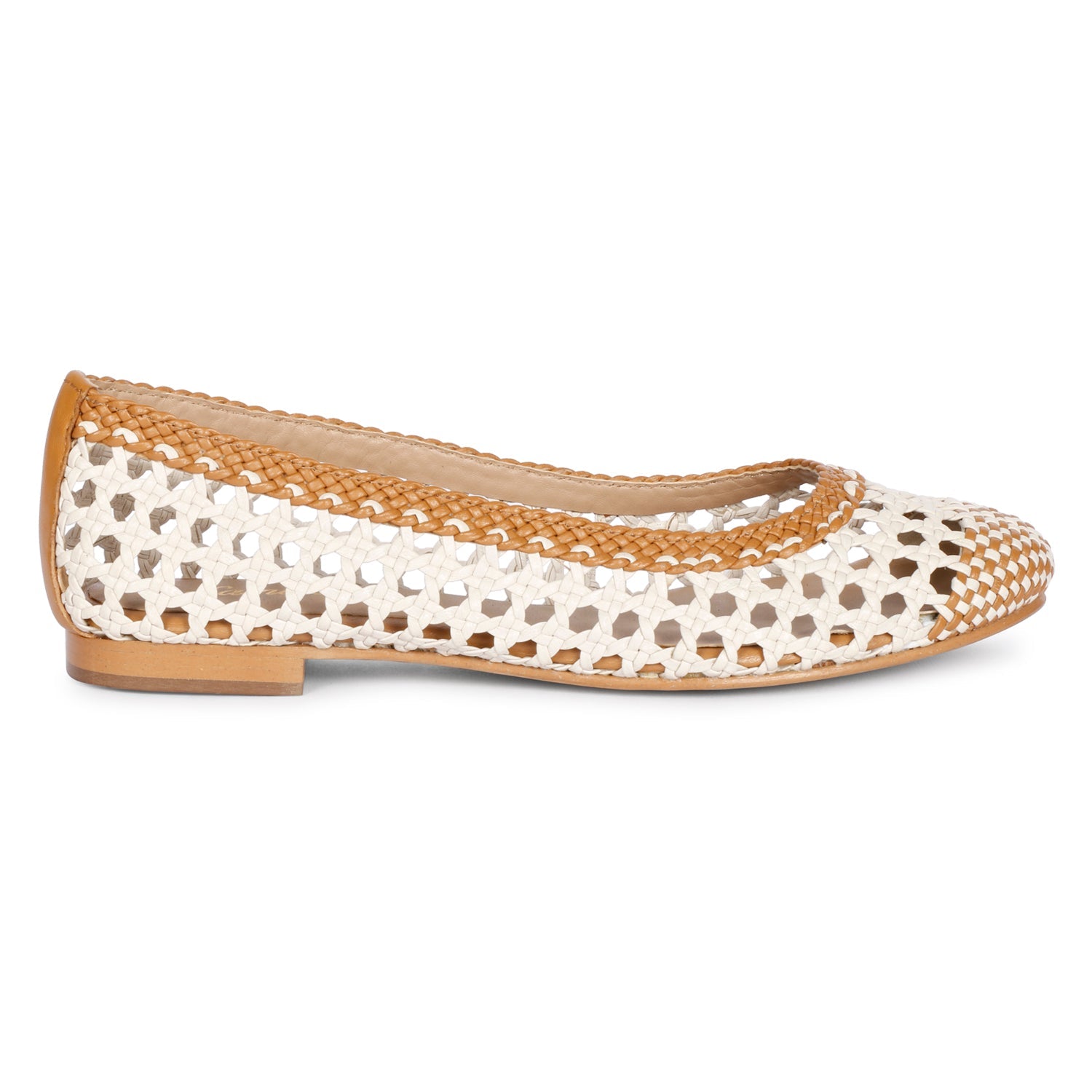  Saint G Via - Ballerina - Tan Ivory - Bonton