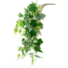 30" Variegated Ivy Artificial Hanging Floral Bush