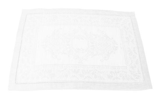 Arboretum Set of 6 Linen Placemats - White