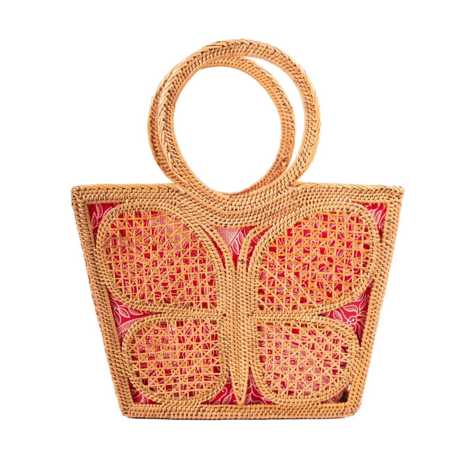  Jelavu Jelavu Mariposa - Stylish Butterfly  Design Handbag - Natural - Bonton