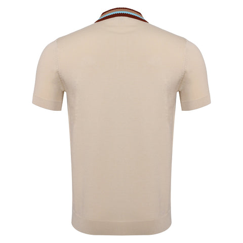 Regent Luxe Knit Polo IVORY