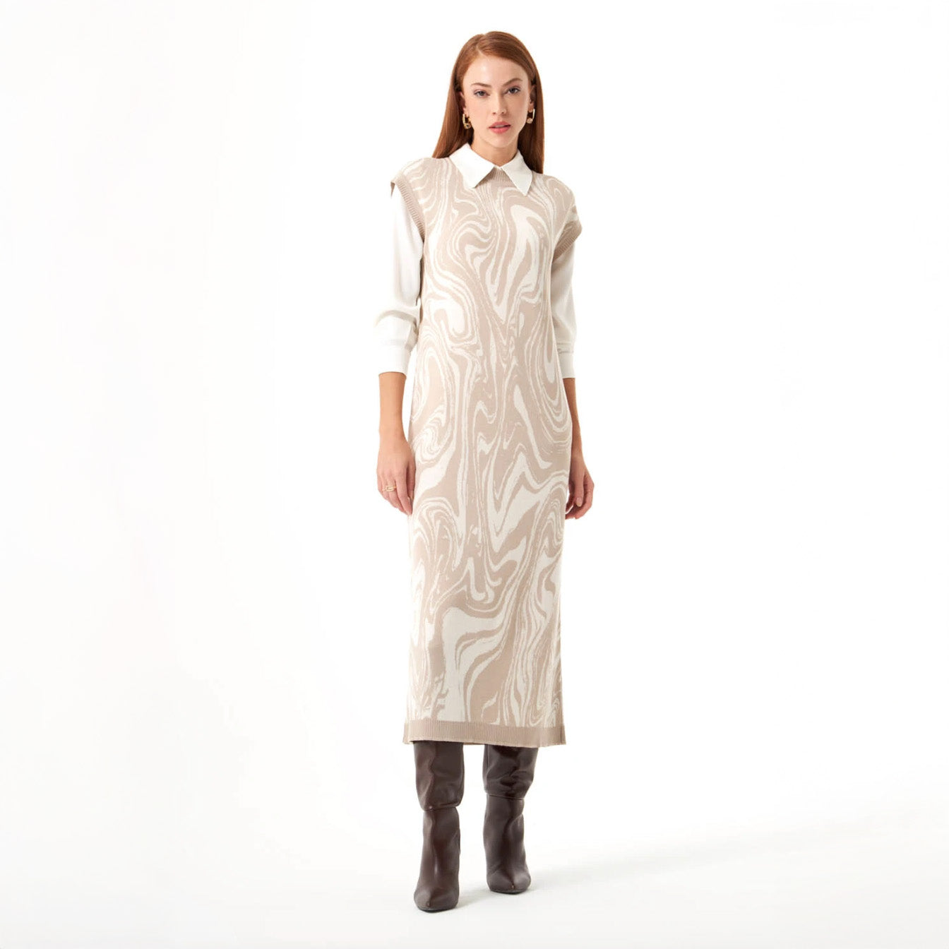  Mizalle Mizalle Dress Beige - Dress - Beige - Bonton