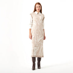 Mizalle Dress Beige - Dress