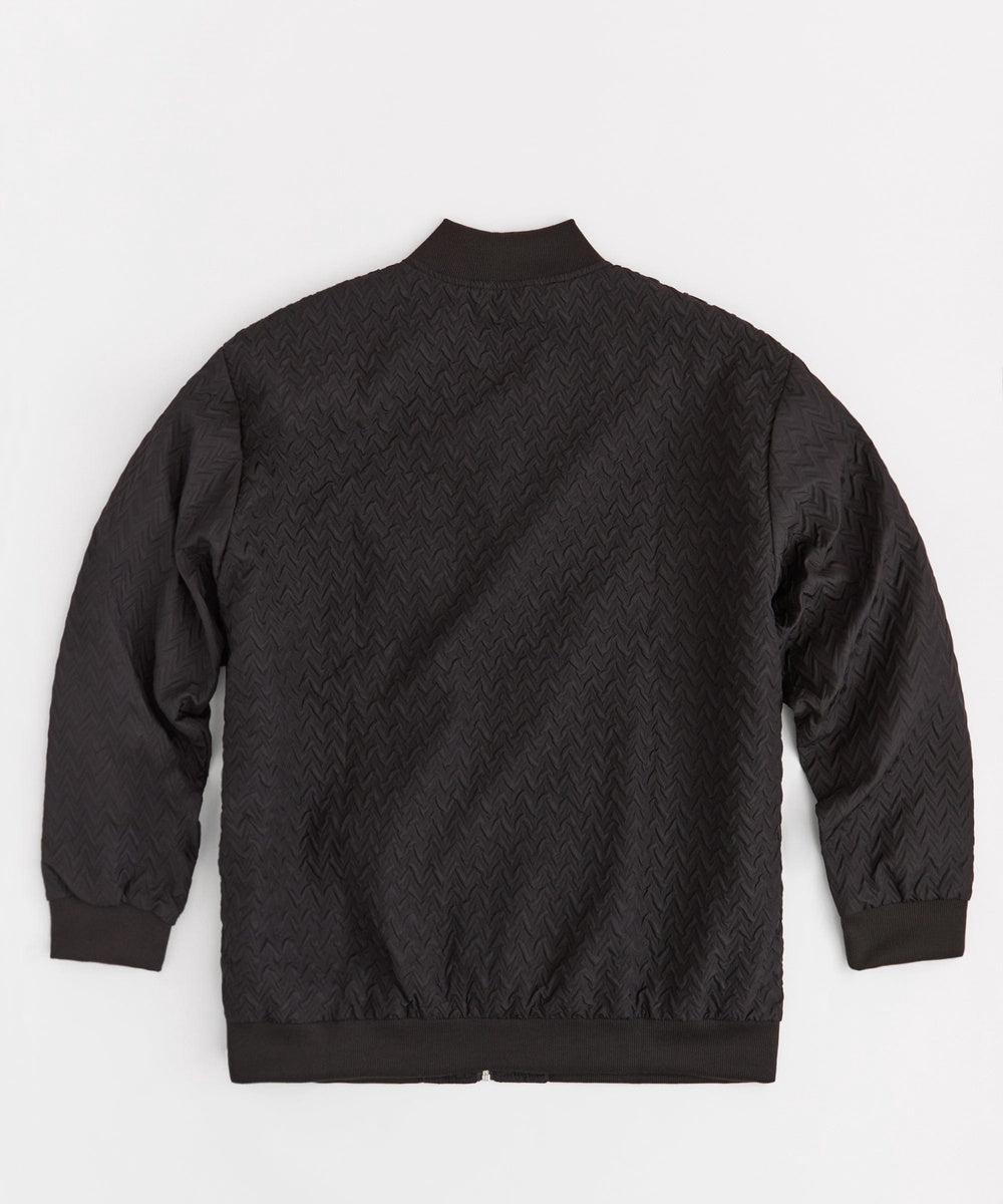  Reason Clothing Coaches Chenille Patched Champions Jacket - Black - BLACK - Bonton