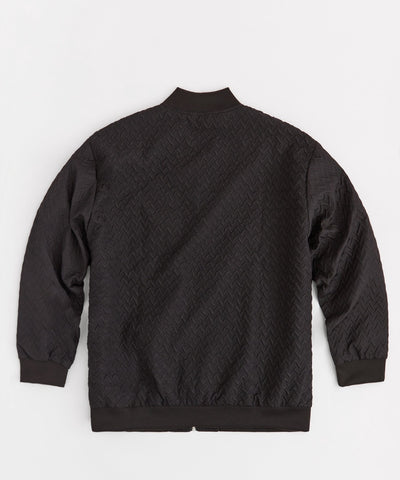 Coaches Chenille Patched Champions Jacket - Black
