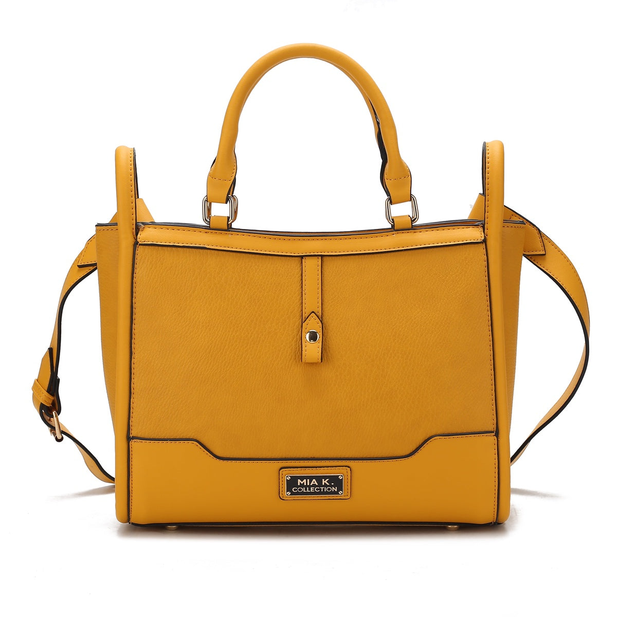  MKF Collection Melody Vegan Leather Tote - Black - Bonton