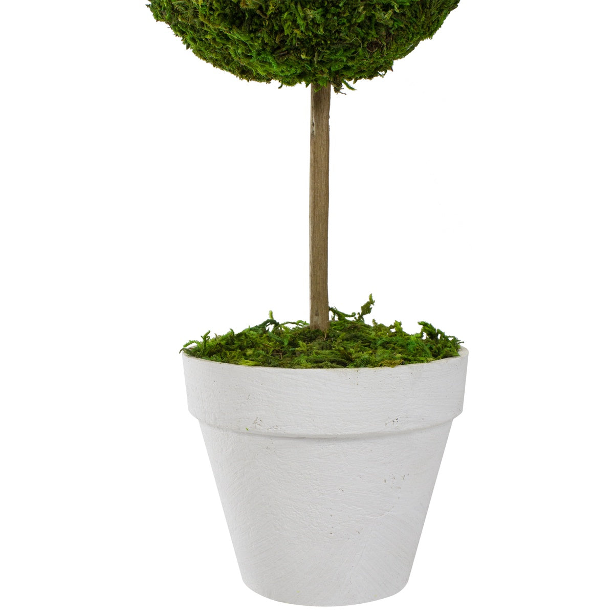  Northlight Reindeer Moss Ball  Artificial Potted Topiary Tree - 16