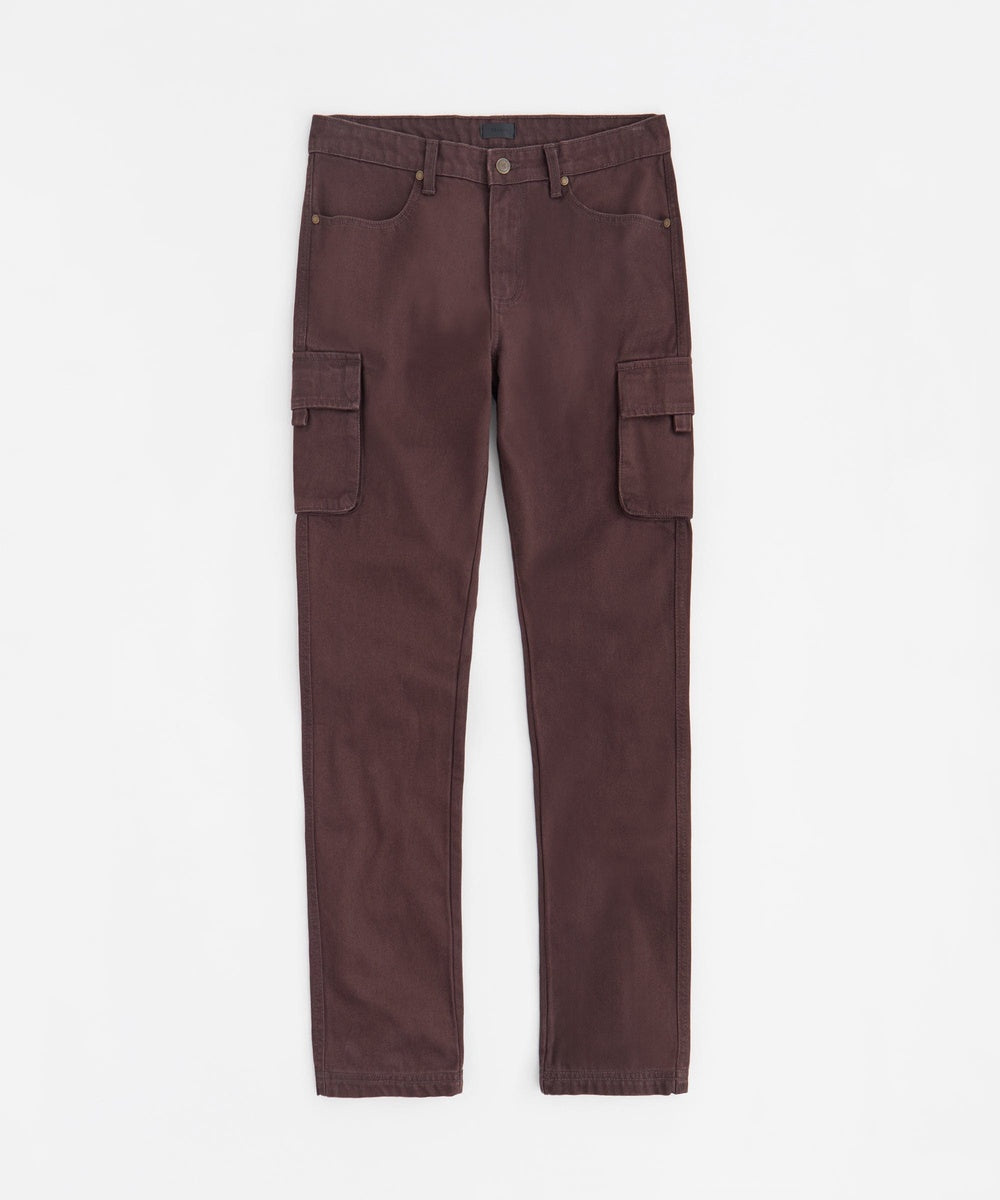  Reason Clothing Workwear Cargo Pants - Brown - BROWN - Bonton