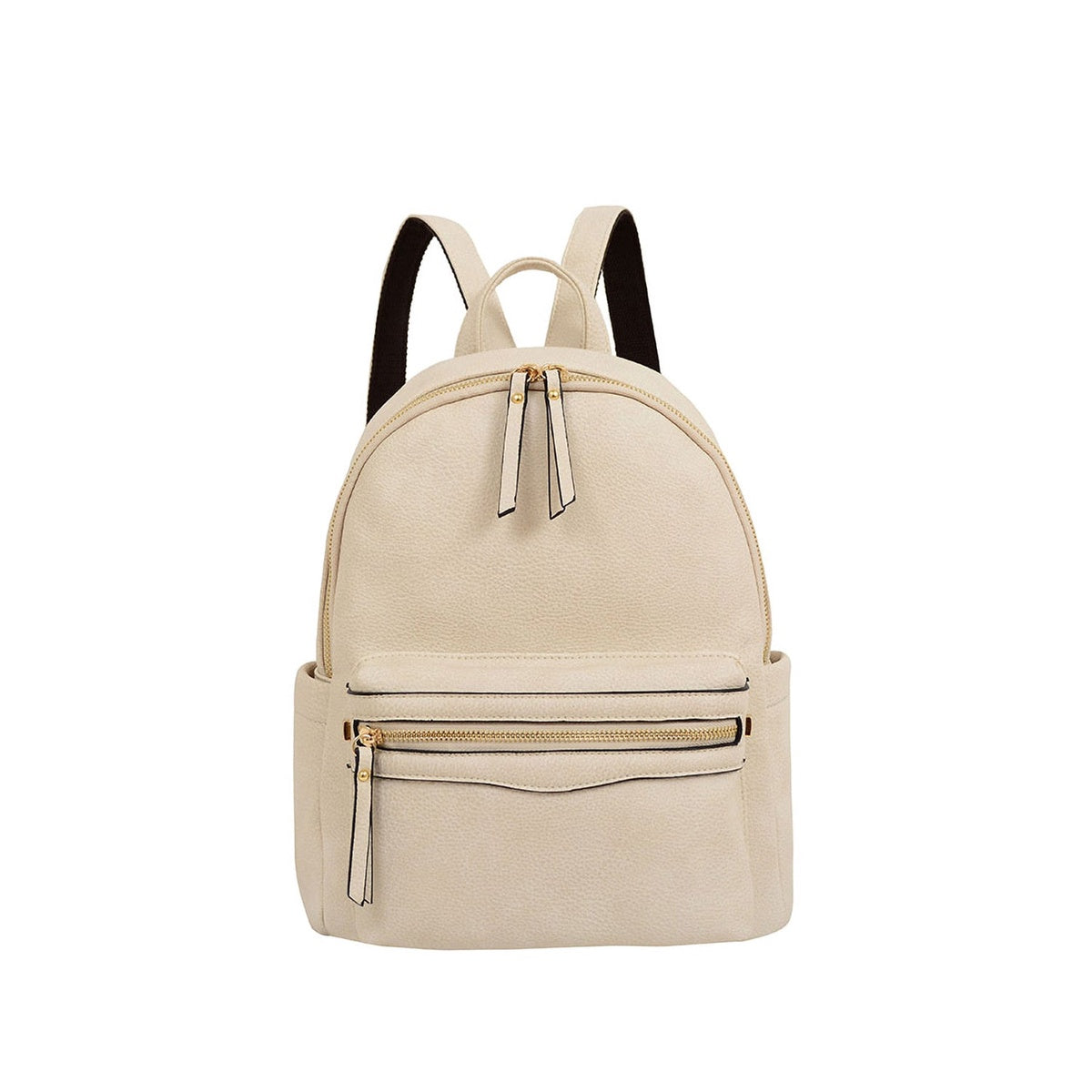  Mellow World Lacey Solid Backpack - Black - Bonton