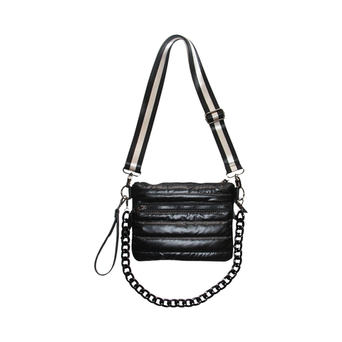 Allie Puffer 4-in-1 Bag Black- Preorder for 3/1/25 Shipdate