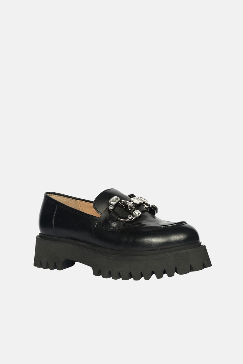  Saint G Feri - Heeled Mule - Black - Bonton