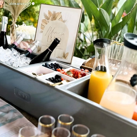 REVO Party Barge Cooler™ | Metallic Gray by Revo Coolers