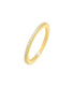  By Adina Eden Micro Pave Eternity Band Gold - Gold - Bonton