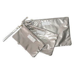 The Carly Trio Wristlet Champagne