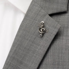 Musical Symbol Lapel Pin