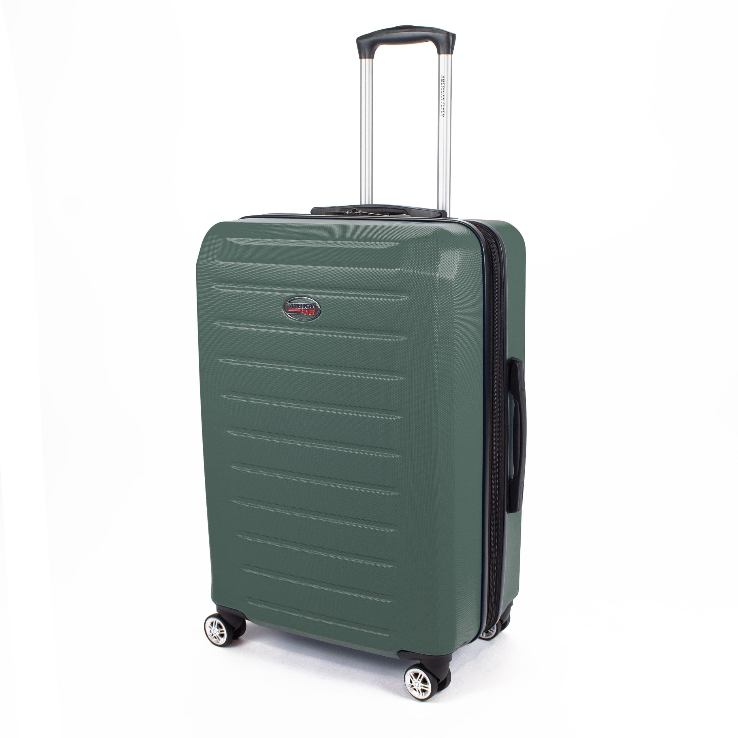  American Flyer American Flyer Seger 3-Piece Hardside Spinner Luggage Set - Plum - Bonton