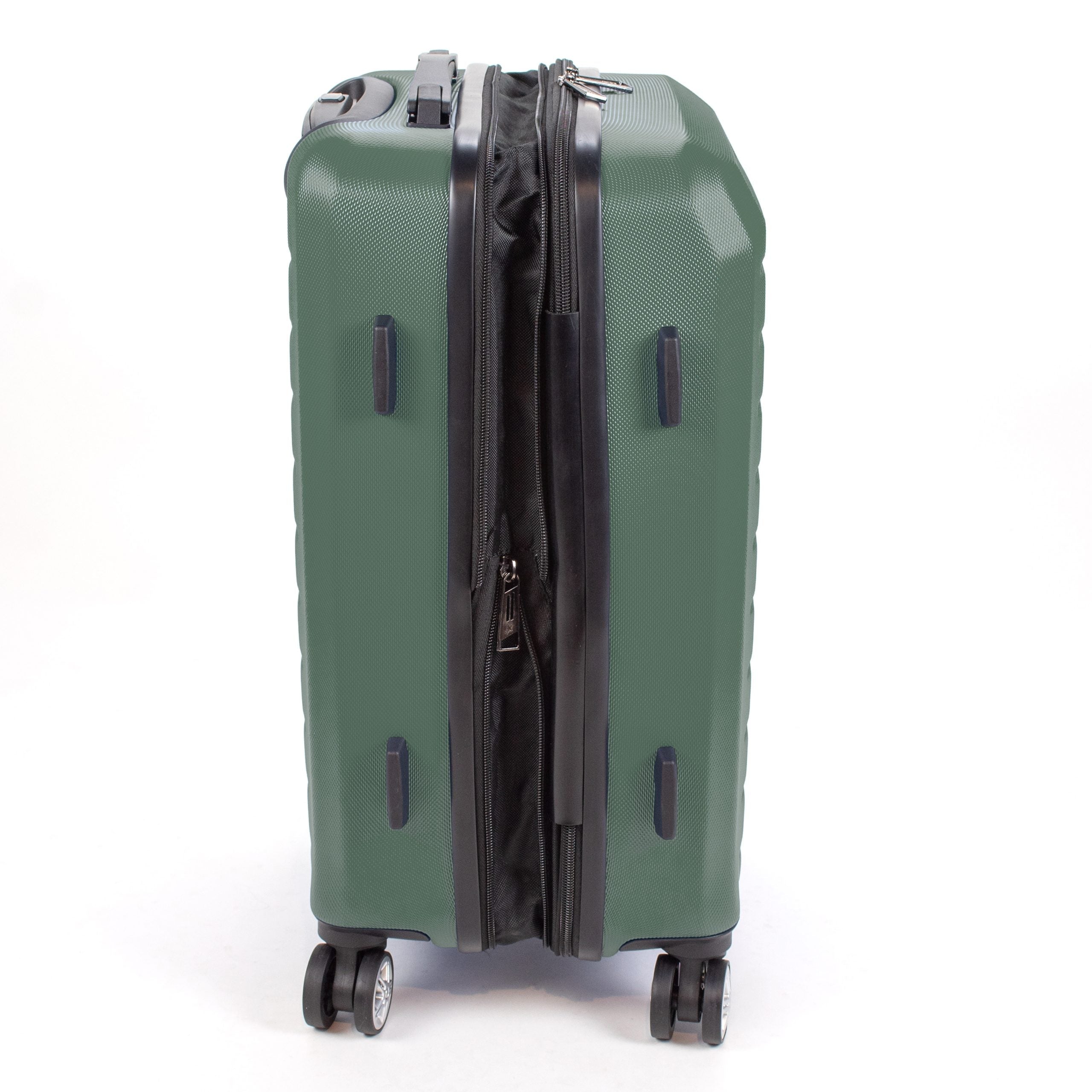  American Flyer American Flyer Seger 3-Piece Hardside Spinner Luggage Set - Plum - Bonton
