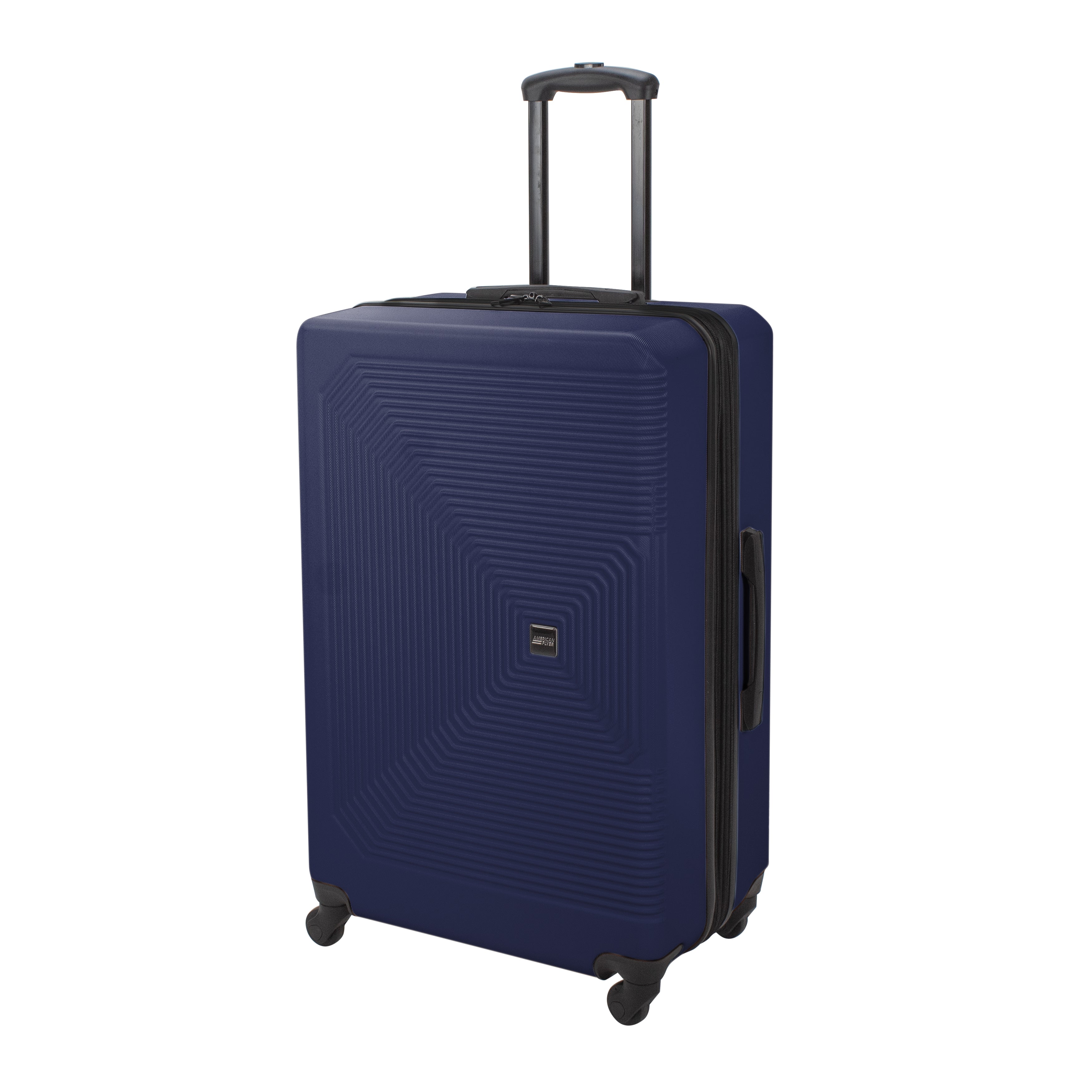  American Flyer American Flyer Knox 3-Piece Hardside Spinner Luggage Set - Black - Bonton