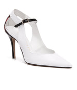 AGNESE High Heel Pump Ladies Shoes WHITE