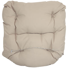 Danielle Hanging Egg Chair Cushion and Headrest Pillow 2 Piece Set