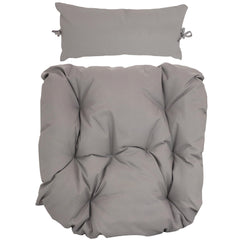 Danielle Hanging Egg Chair Cushion and Headrest Pillow 2 Piece Set