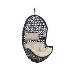 Cordelia Hanging Basket Egg Chair Swing with Cushion 2 Piece Set