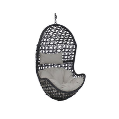 Cordelia Hanging Basket Egg Chair Swing with Cushion 2 Piece Set