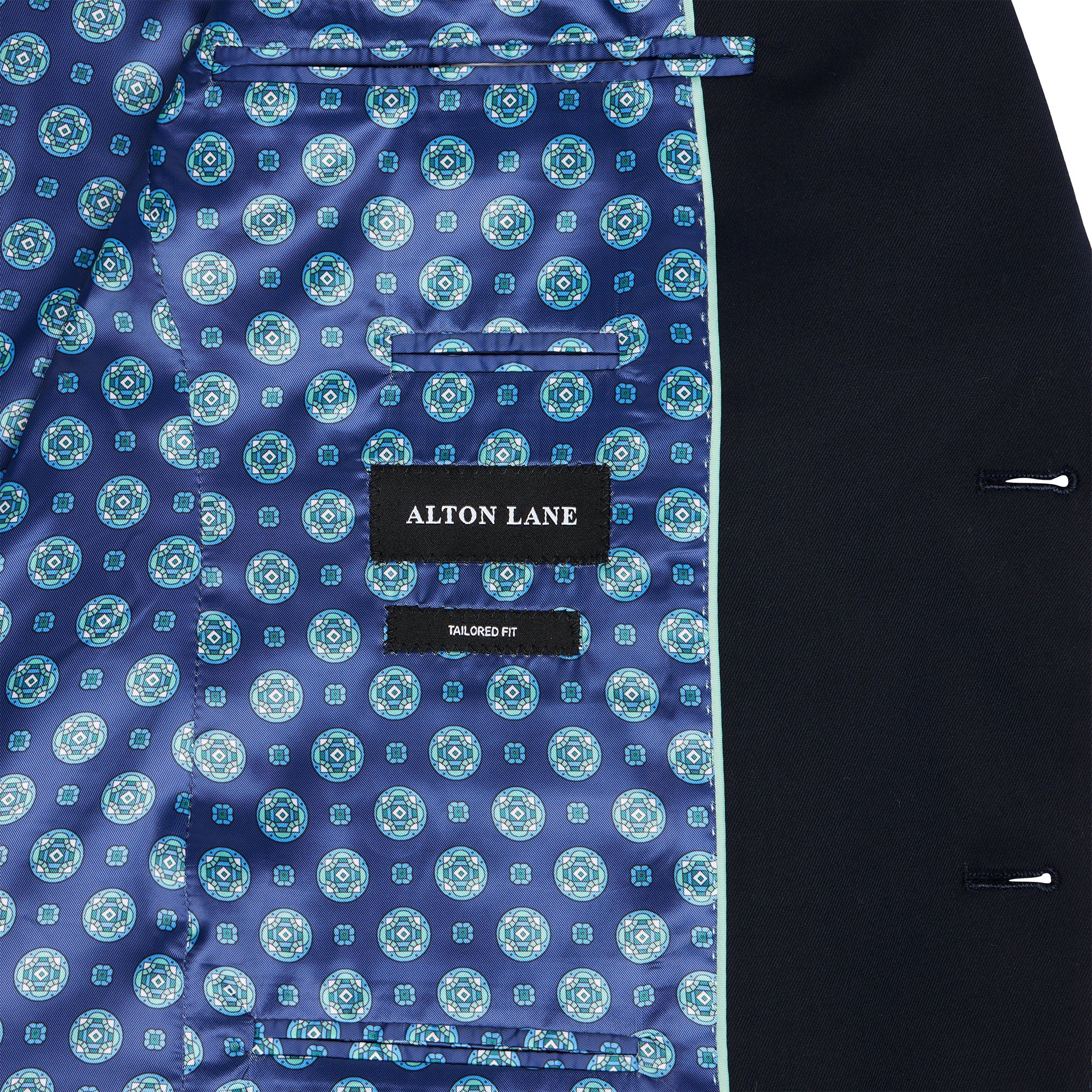  Alton Lane Tailored Fit Performance Suit - Navy - Bonton