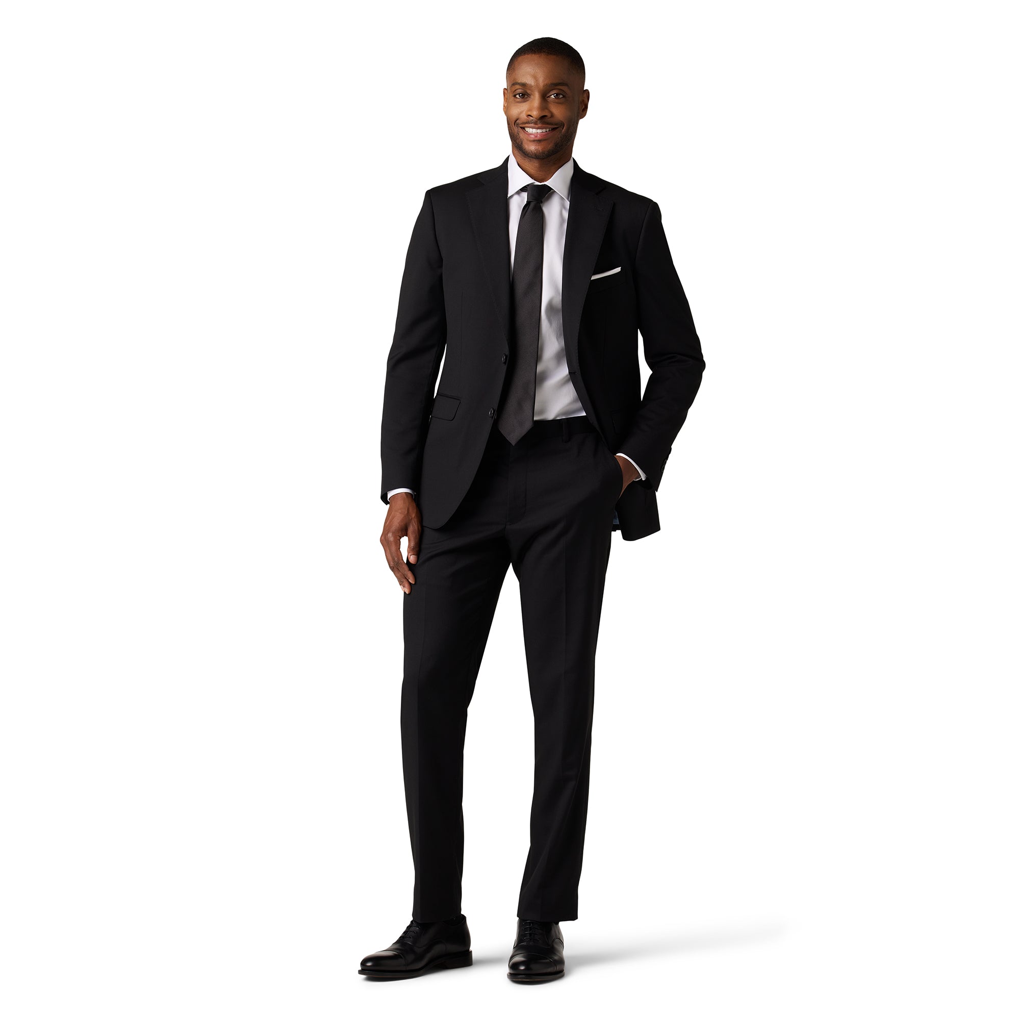  Alton Lane Alton Lane Mercantile Performance Trouser Separate Tailored Fit - Black - Bonton