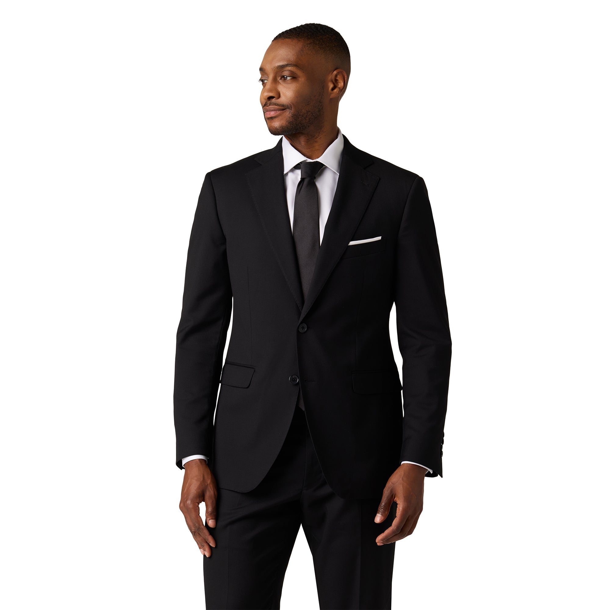  Alton Lane Alton Lane Mercantile Performance Suit Jacket Separate Tailored Fit - Black - Bonton