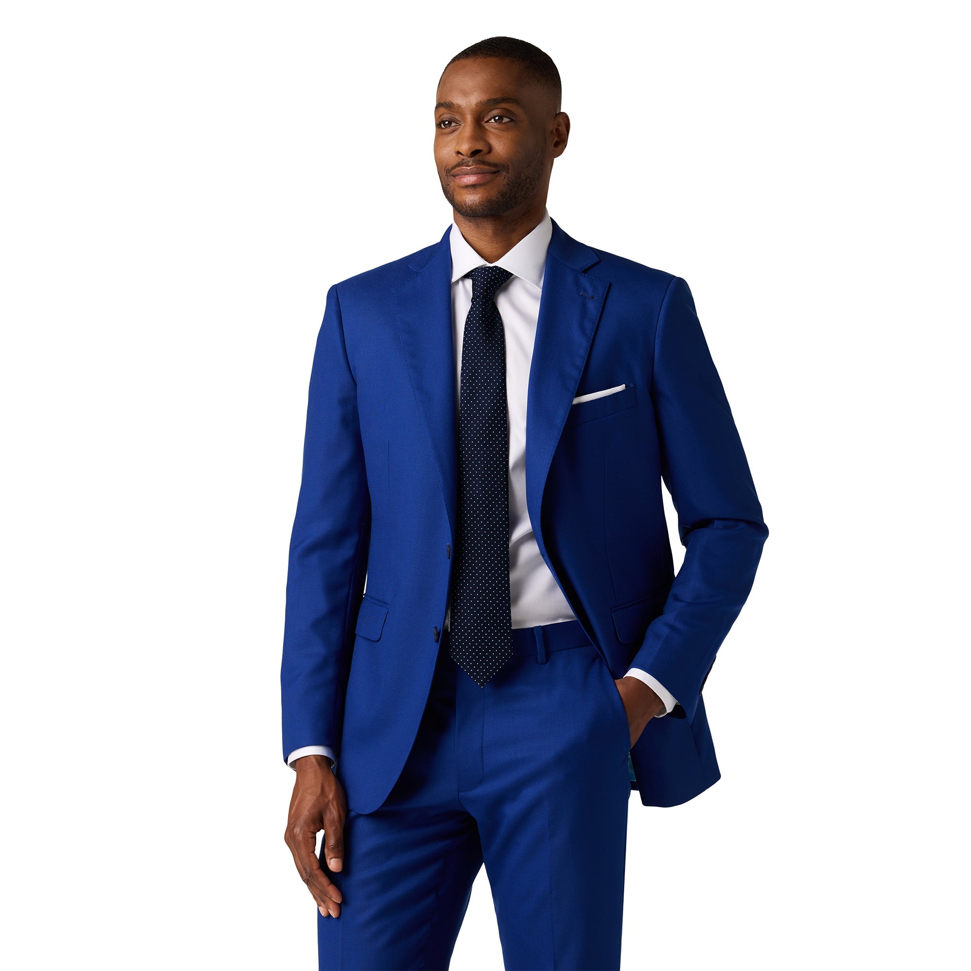  Alton Lane Tailored Fit Performance Suit Jacket Separate - Cobalt - Bonton