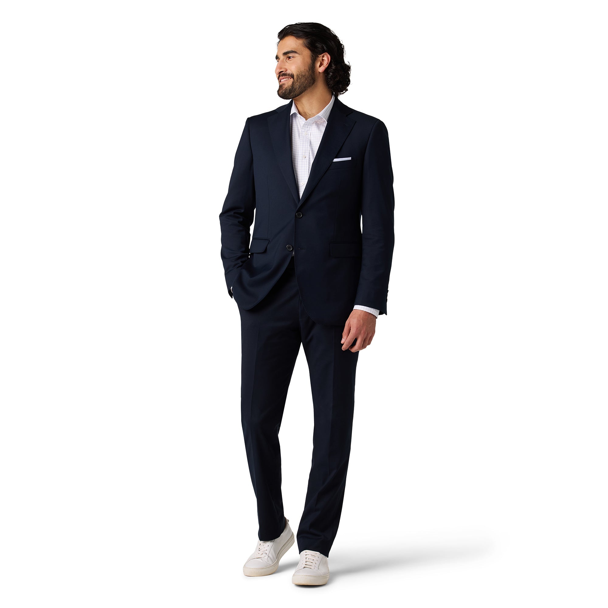  Alton Lane Alton Lane Mercantile Performance Trouser Separate Tailored Fit - Navy - Bonton