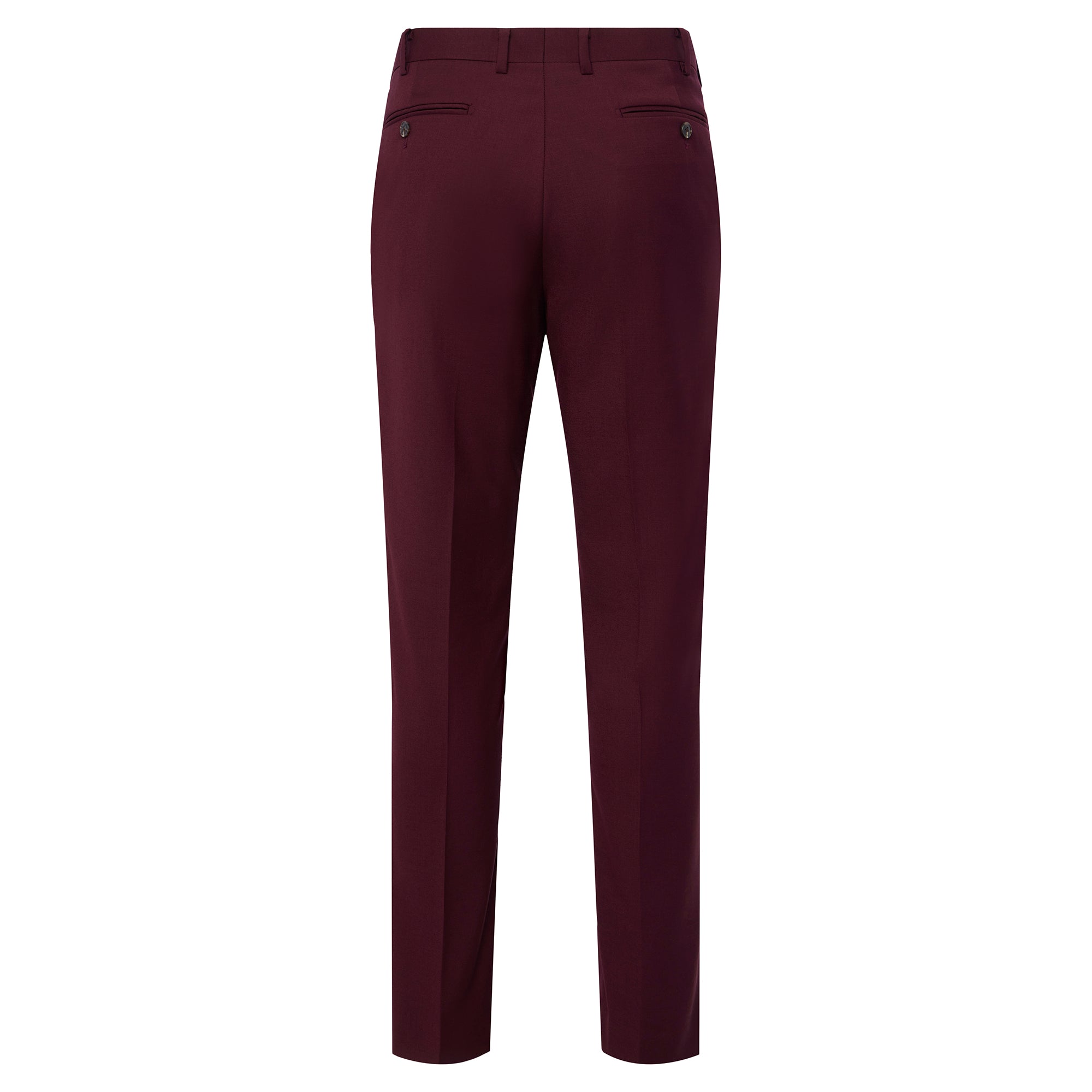  Alton Lane Tailored Fit Performance Suit Trouser Separate - Burgundy - Bonton