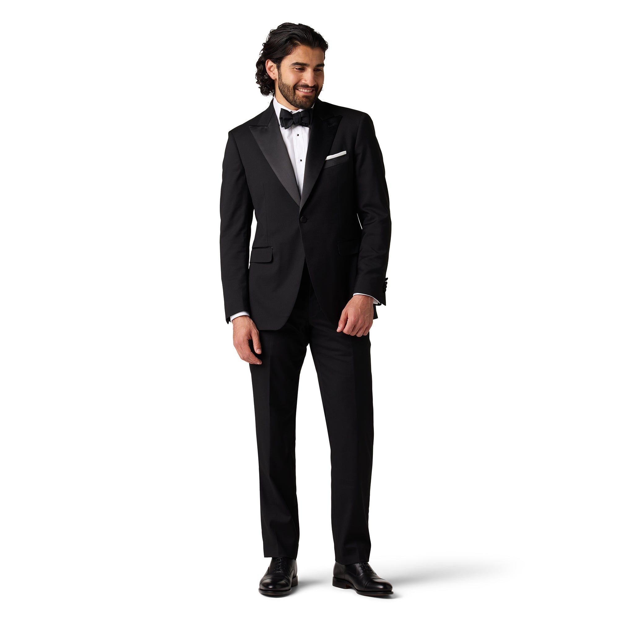  Alton Lane Alton Lane Mercantile Performance Tuxedo Tailored Fit - Raven Black - Bonton