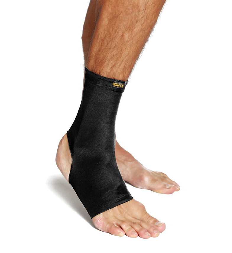  InstantFigure InstantFigure Unisex High Compression Ankle Sleeves AL60021 - Black - Bonton