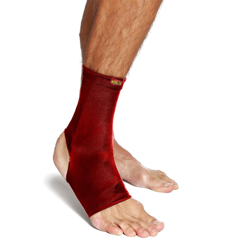  InstantFigure InstantFigure Unisex High Compression Ankle Sleeves AL60021 - Black - Bonton